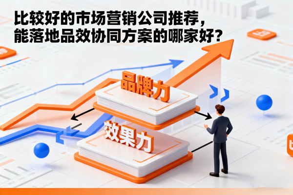 比較好的市場營銷公司推薦，能落地品效協(xié)同方案的哪家好？
